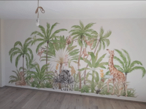Pintar pared infantil